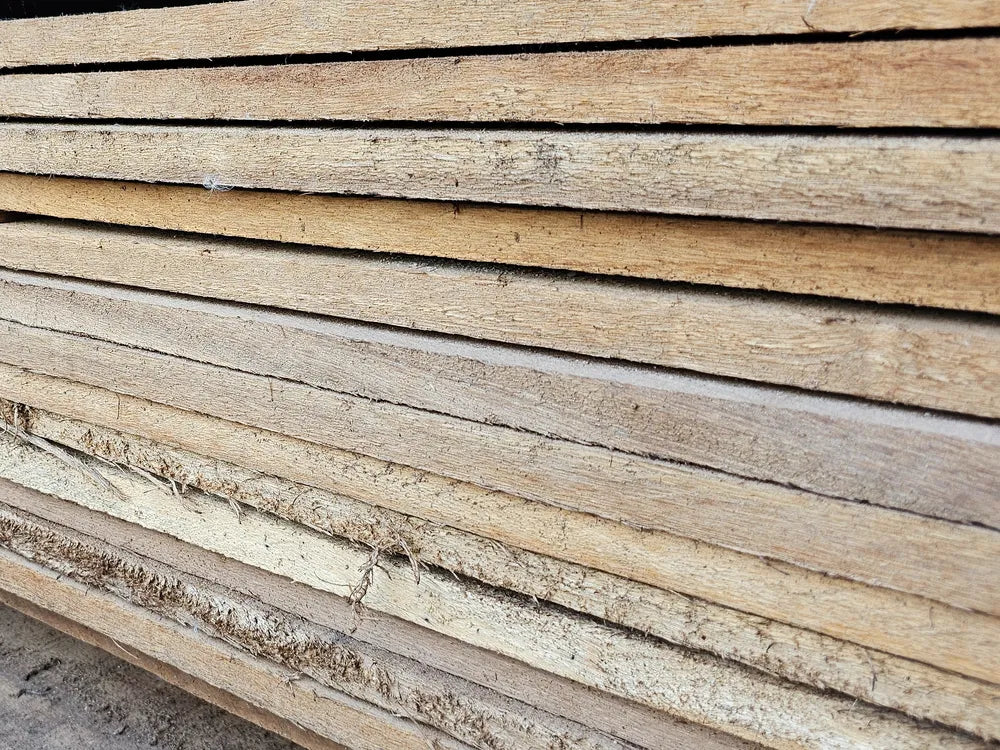 Hardhouten plank 20 x 150, ongeschaafd
