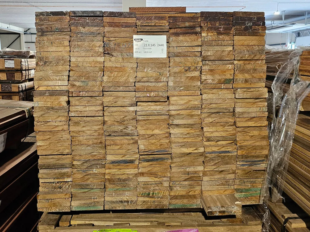 Pucte glad geschaafd 21 x 145